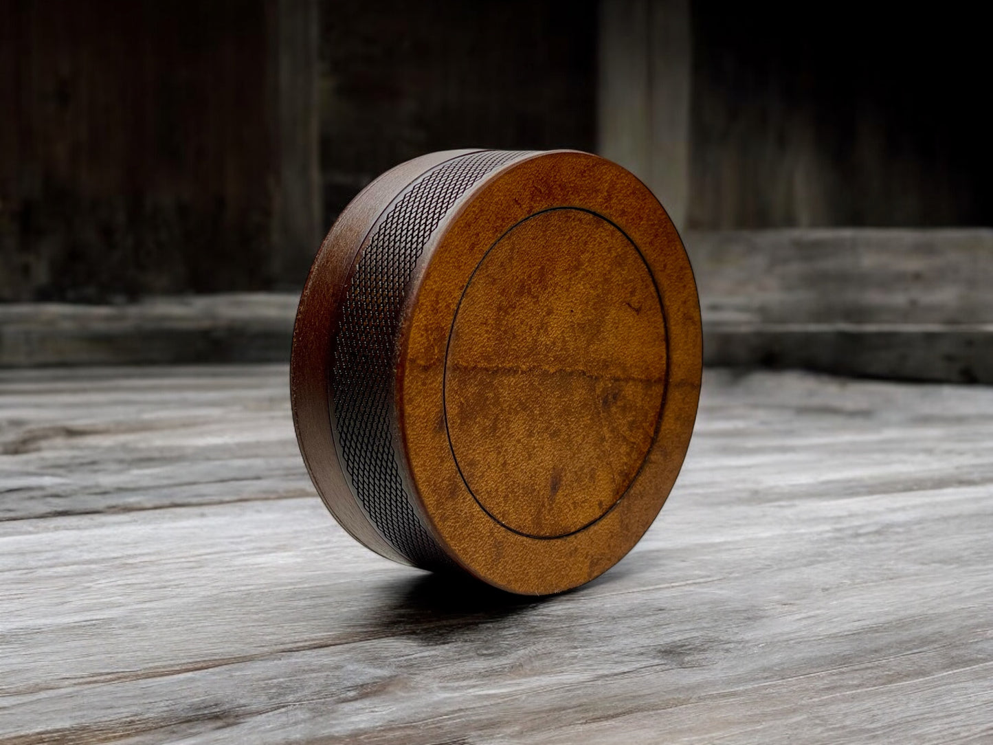 Knurling Band Saddleback Can